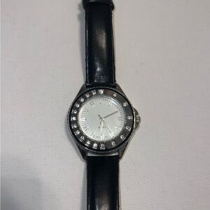Elegant‎ Black and Silver Women's Watch